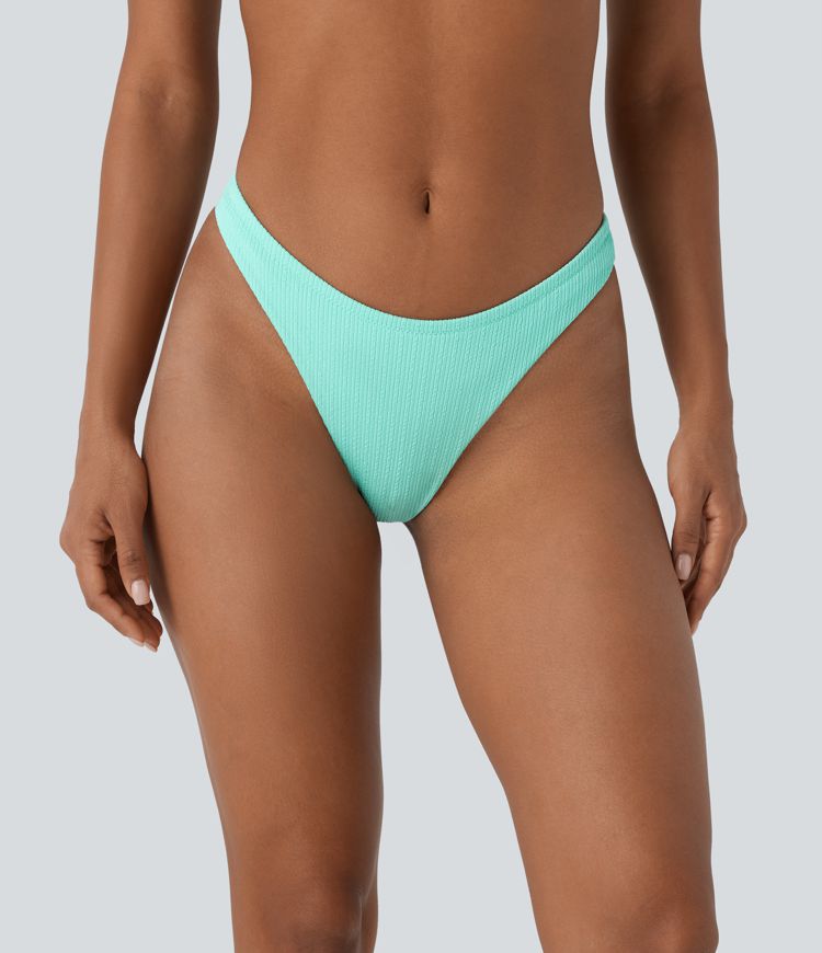 Damen Triangel Bikinihose Mit Niedrigem Bund Halara Damen Triangel Bikinihose Mit Niedrigem Bund Halara