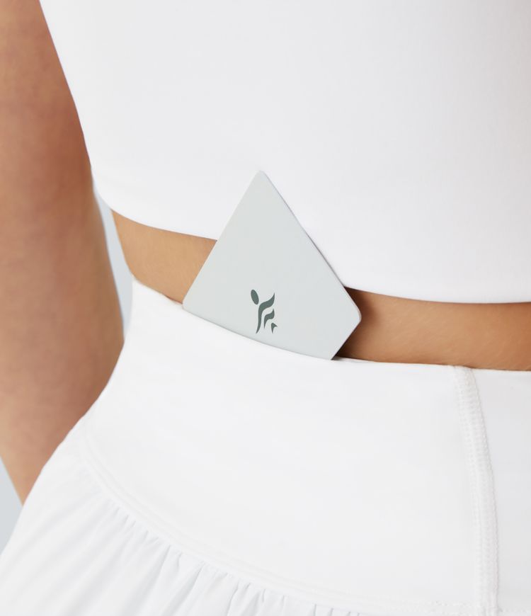 Breezeful™  Pantalon Large Casual 2 en 1 Palazzo Flowy Taille Haute Poches Fente à la Taille Arrière - Séchage Rapide