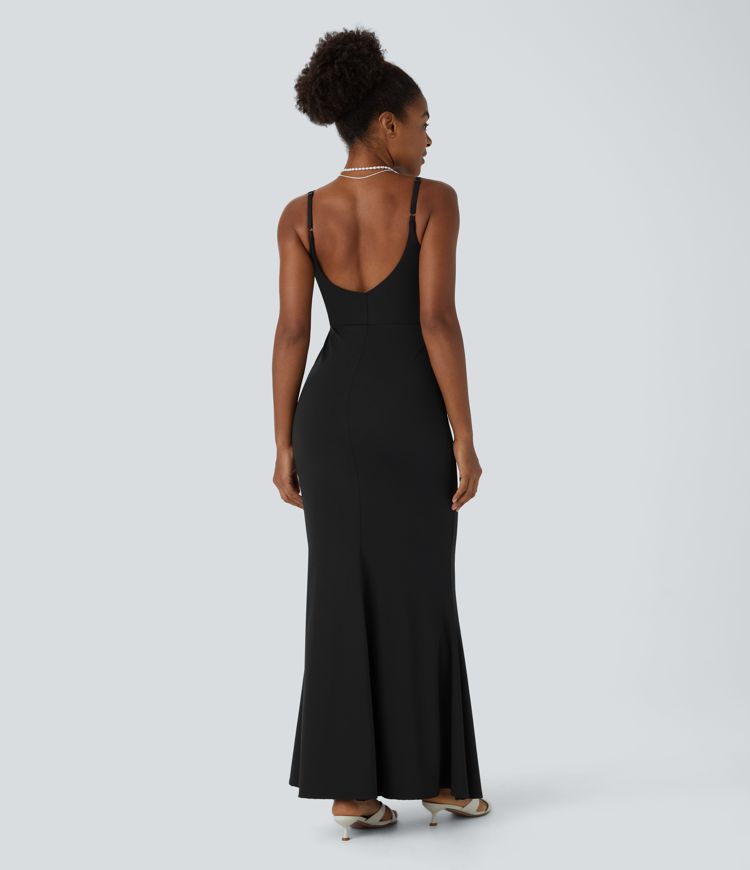 SoftlyZero™ Airy Maxi Mermaid Slip Cool Touch Dress-UPF50+
