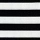 Black White Horizontal Stripe