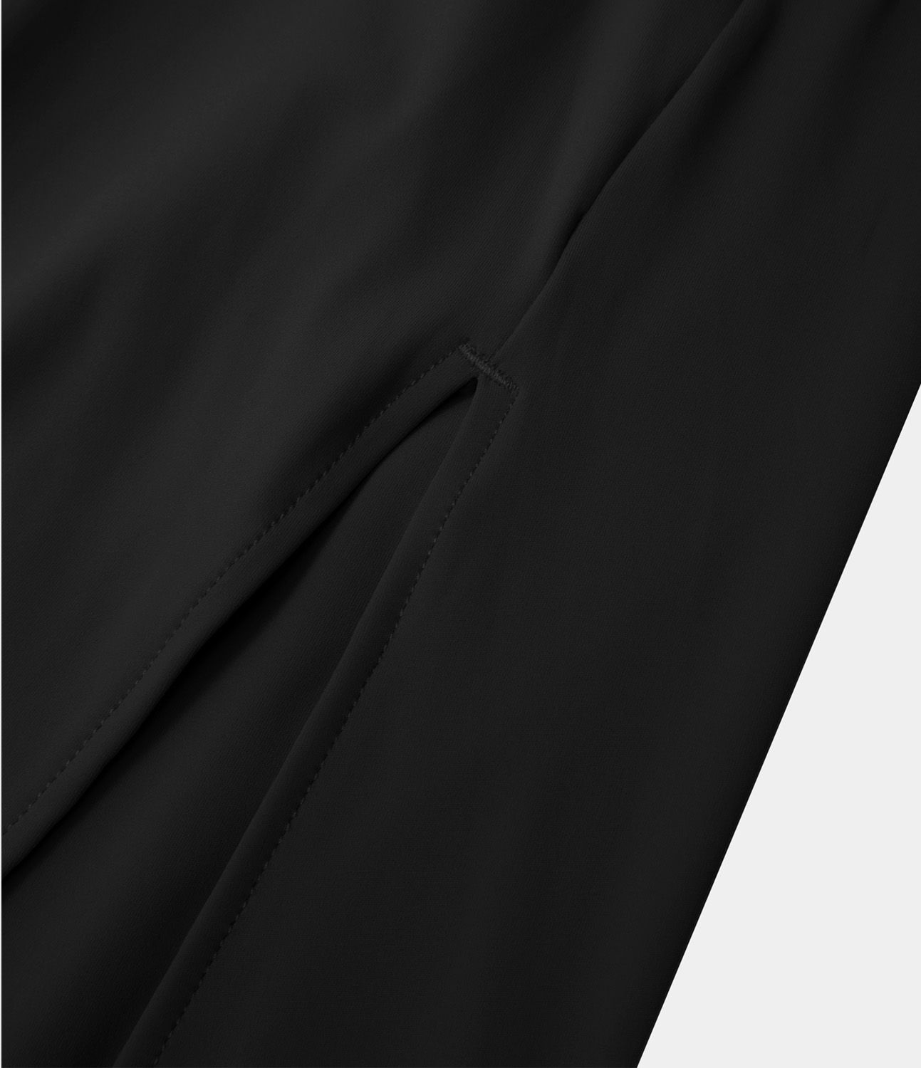 Robe Midi Casual Plissée Dos Nu Croisée Fendue Laqué