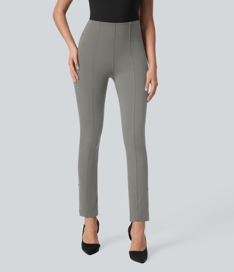 Halara Flex™ High Waisted Tummy Control Adjustable Hem Work 7/8 Pants