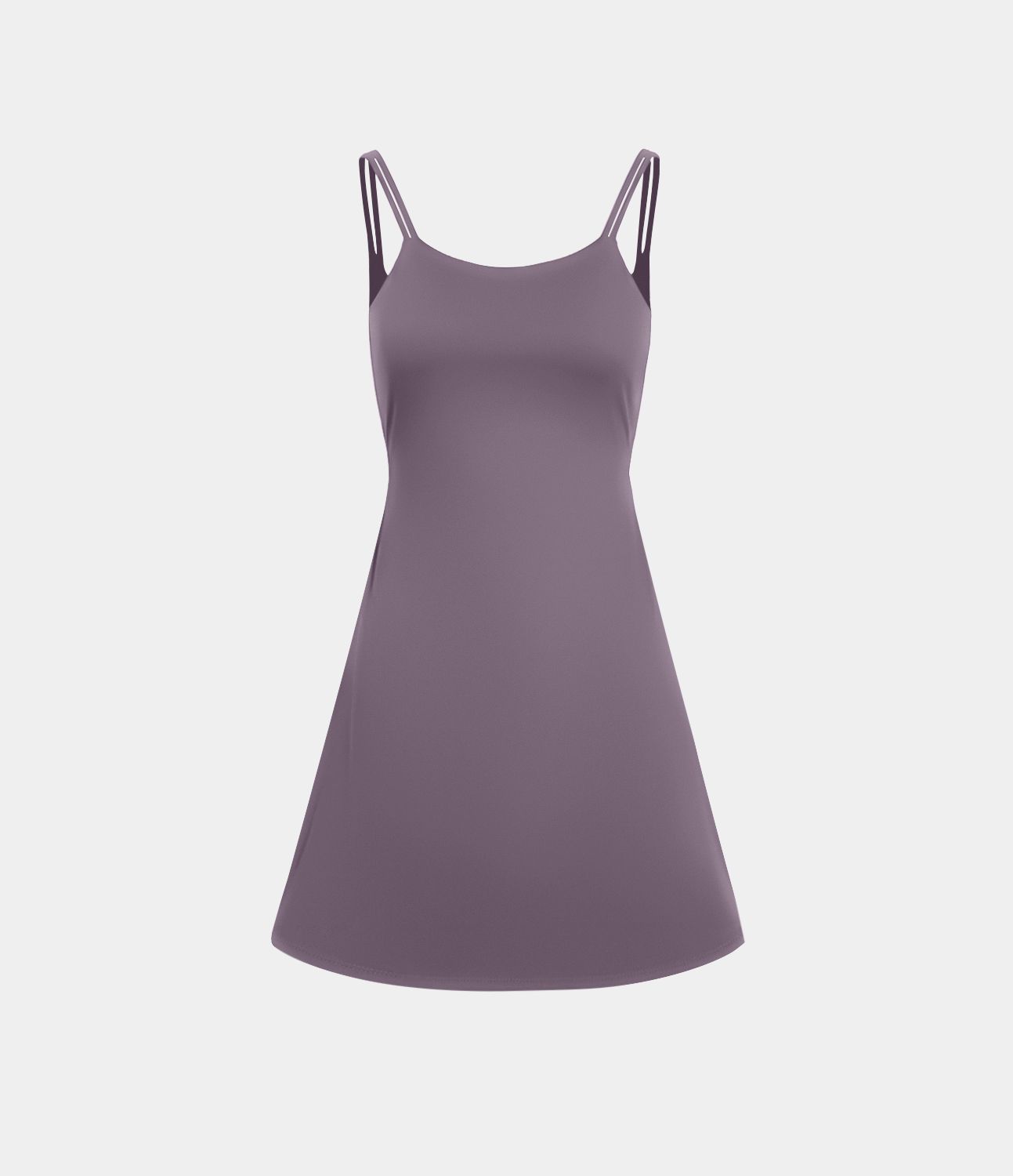 SoftlyZero™ Plush Double Straps 2-Piece Pocket Slip Dance Active Dress A-D Cups
