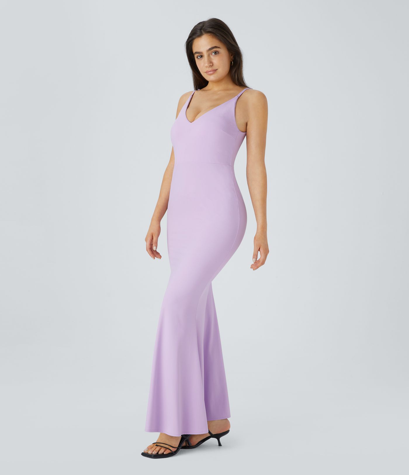 SoftlyZero™ Airy Maxi Mermaid Slip Cool Touch Dress-UPF50+