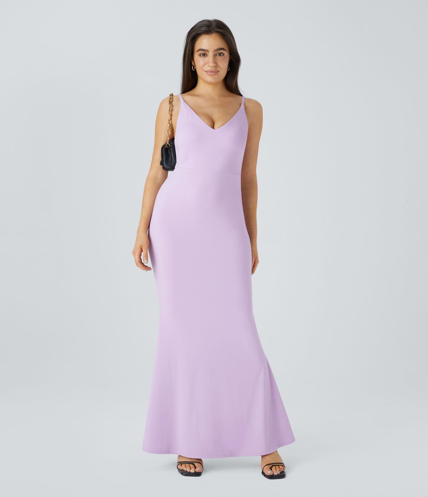 SoftlyZero™ Airy Maxi Mermaid Slip Cool Touch Dress-UPF50+
