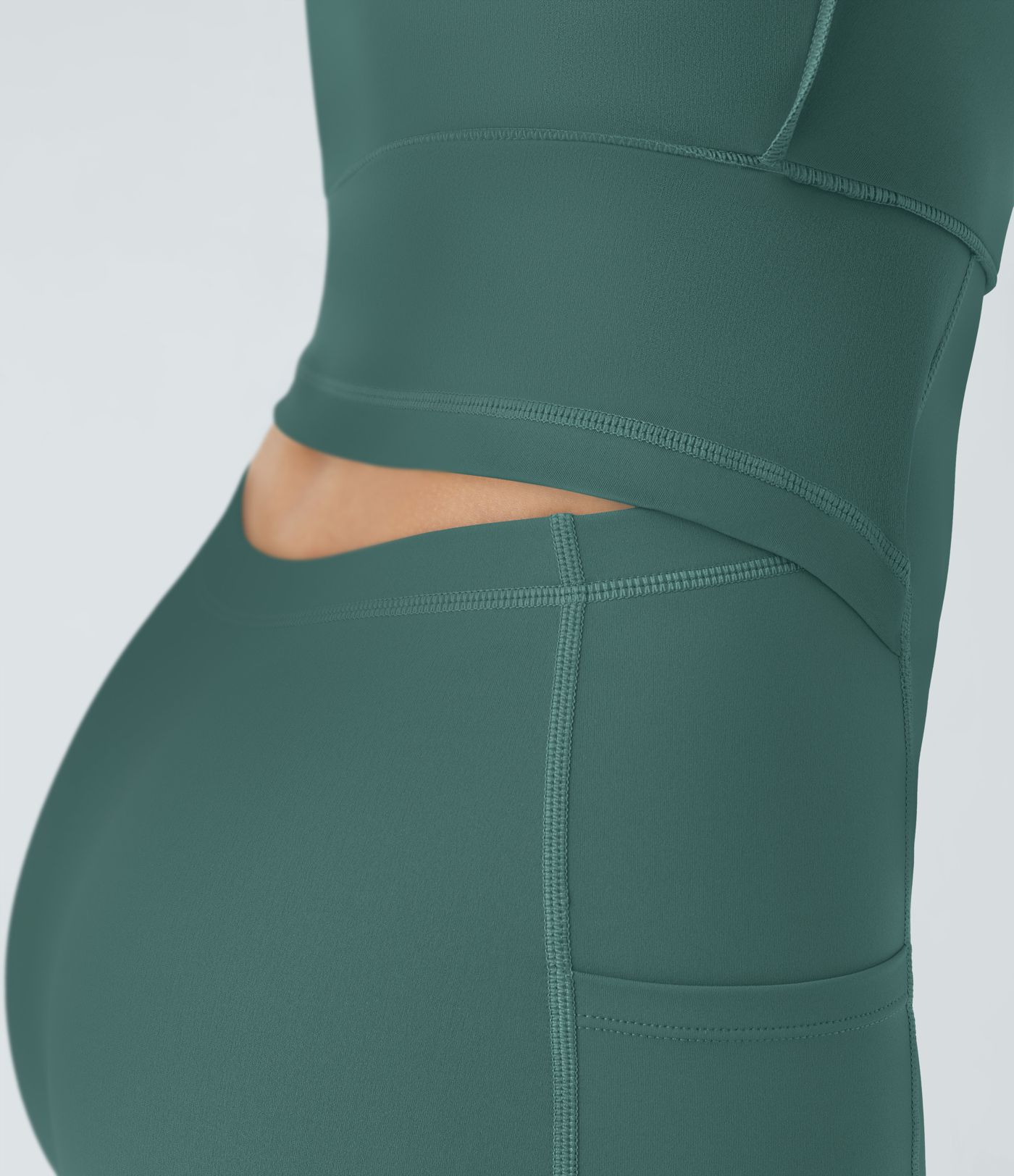 Backless Twisted Flare Dance Active Dress-Longer Length-Easy Peezy Edition