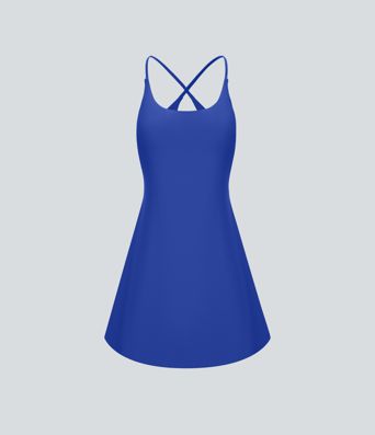 SoftlyZero™ Plush Backless Active Dress