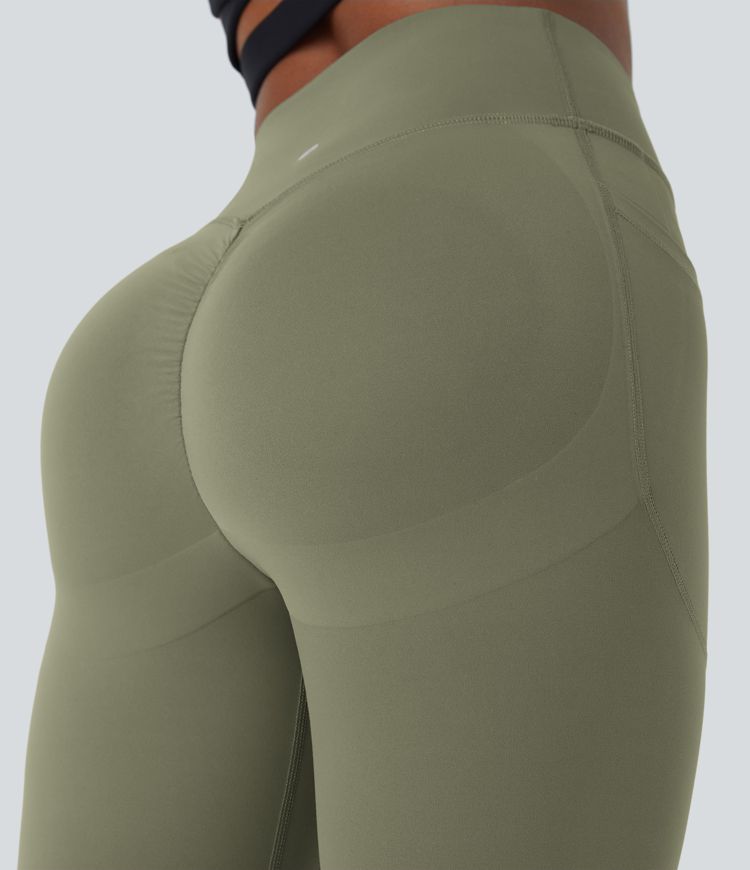 Halara UltraSculpt™ High Waisted Scrunch Butt Lifting Tummy Control Pocket Shaping Training Leggings