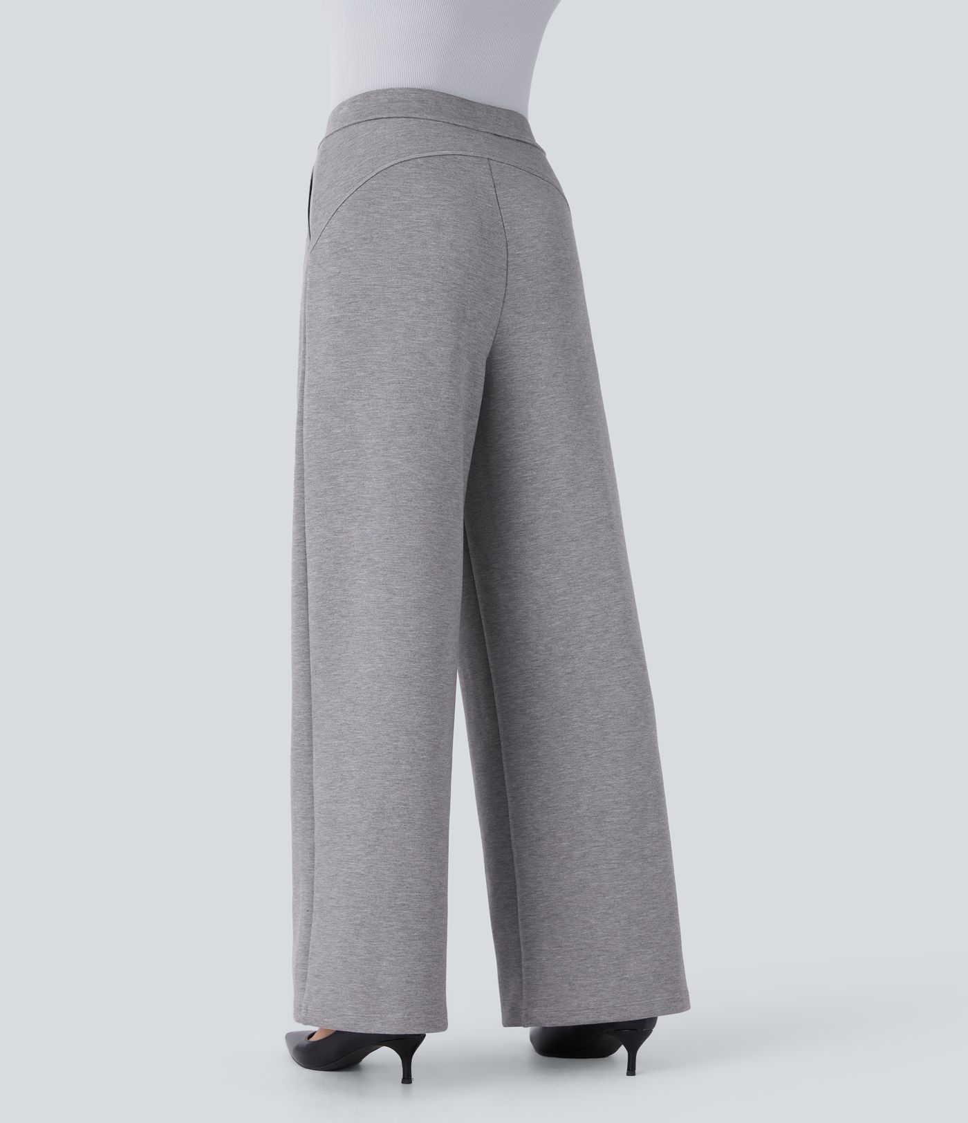 Pantalon de travail Halara Flex™ ample taille haute avec poches