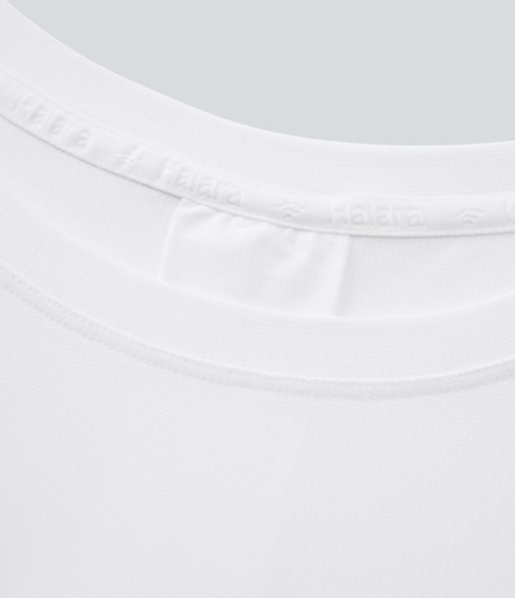 Round Neck Sleeveless Curved Hem Yoga Sports Top