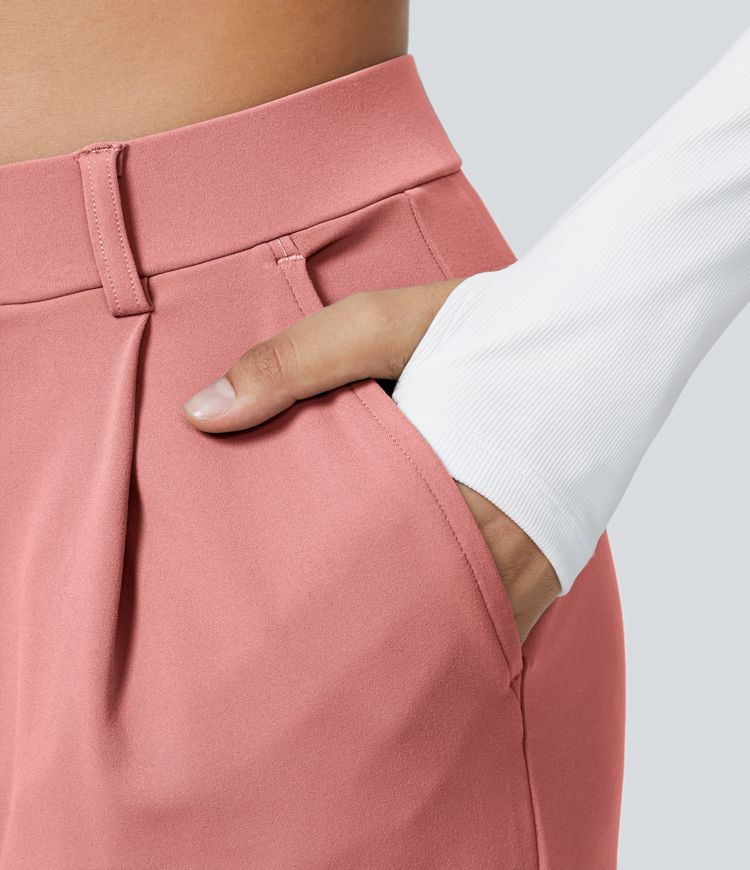 Halara Flex™ High Waisted Pocket Straight Leg Work Pants