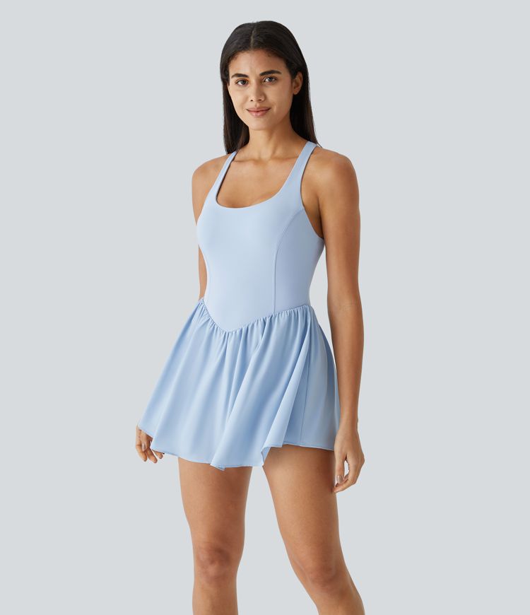 Breezeful™ Corset 2-in-1 Pocket Mini Quick Dry Flowy Pickleball Active Dress A-C Cups