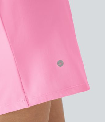 SoftlyZero™ Airy Super High Waisted 2-in-1  Cool Touch Yoga Shorts 5'' with Pockets-Longer Length