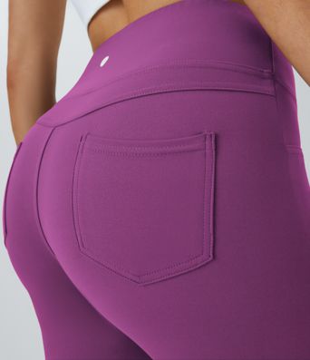 DayStretch High Waisted Pocket Flare Yoga Leggings