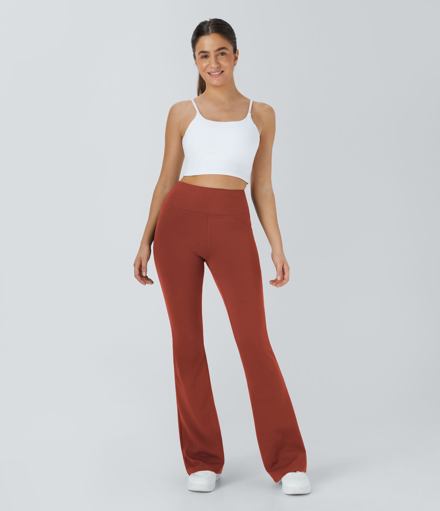 DayStretch High Waisted Pocket Flare Yoga Leggings