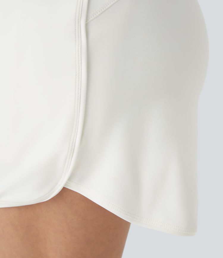 Everyday High Waisted Pocket 2-in-1 Micro Mini Golf Skirt-Clarity