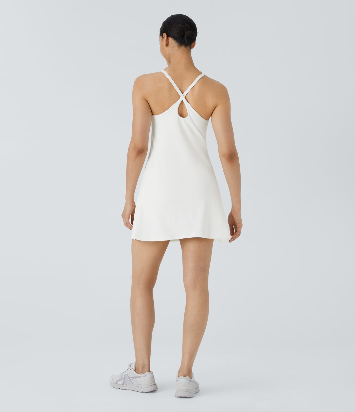 SoftlyZero™ Plush 2-in-1 Pocket Mini Active Dress D-F Cups