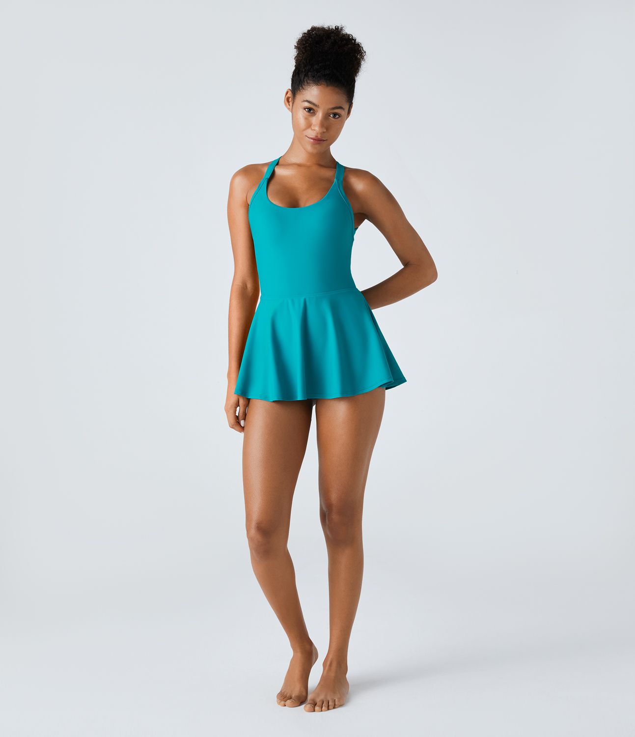 Ausgeschnittene Schlaghose