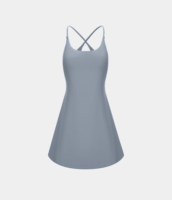 SoftlyZero™ Plush Backless Active Dress