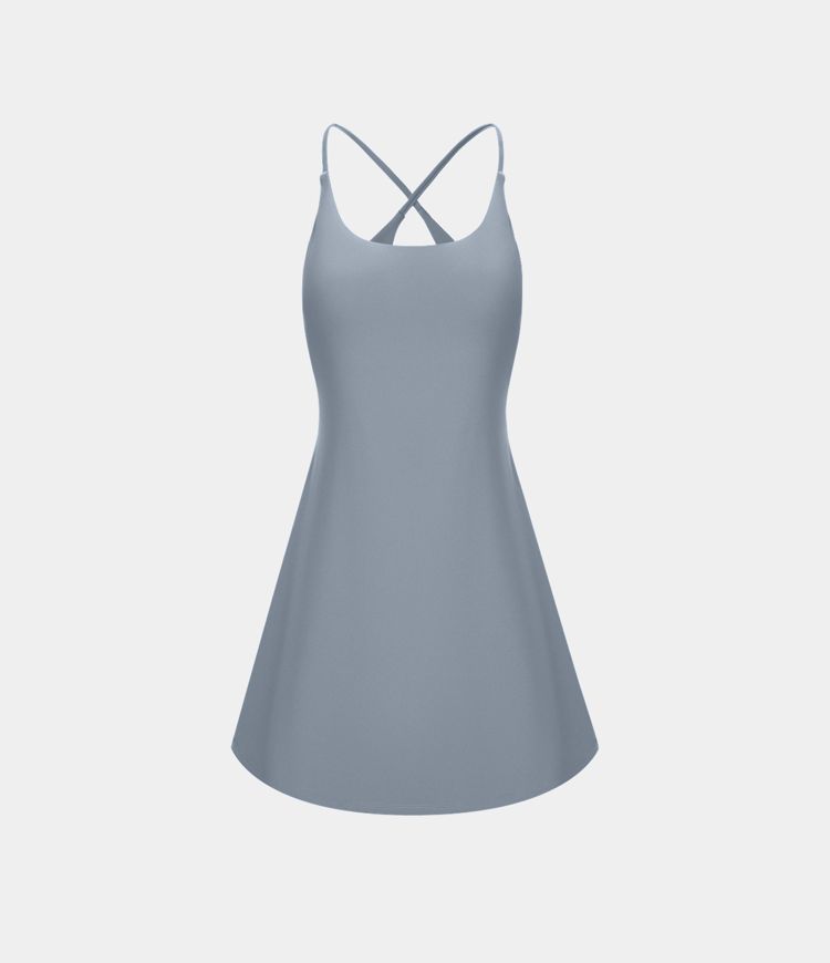 SoftlyZero™ Plush Backless Active Dress