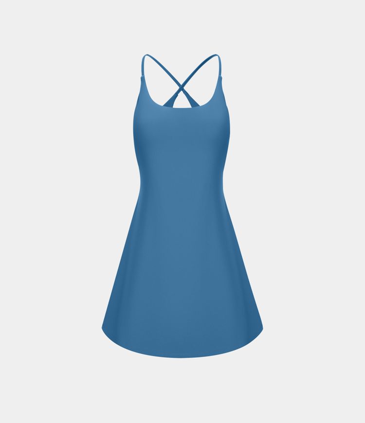 SoftlyZero™ Plush Backless Active Dress