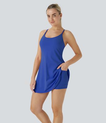 SoftlyZero™ Plush Backless Active Dress