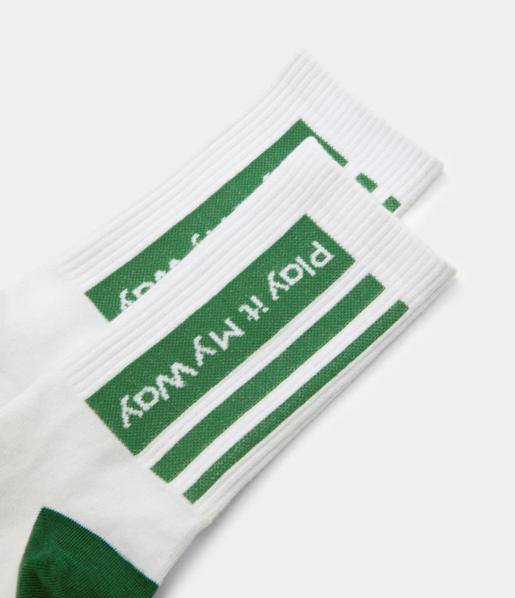 Halara Colour Block Casual Cotton Crew Socks