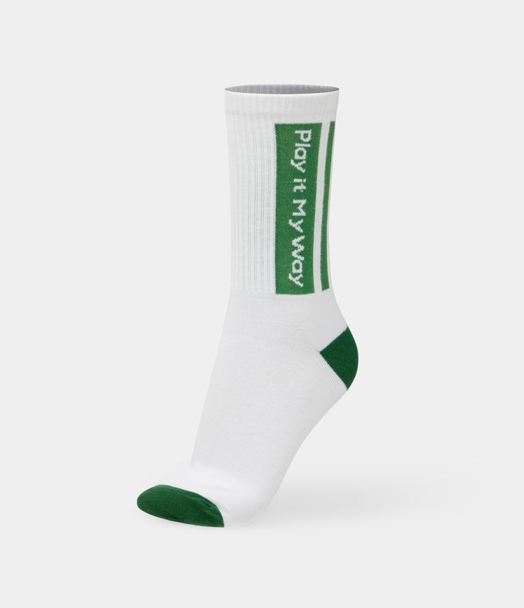 Halara Colour Block Casual Cotton Crew Socks