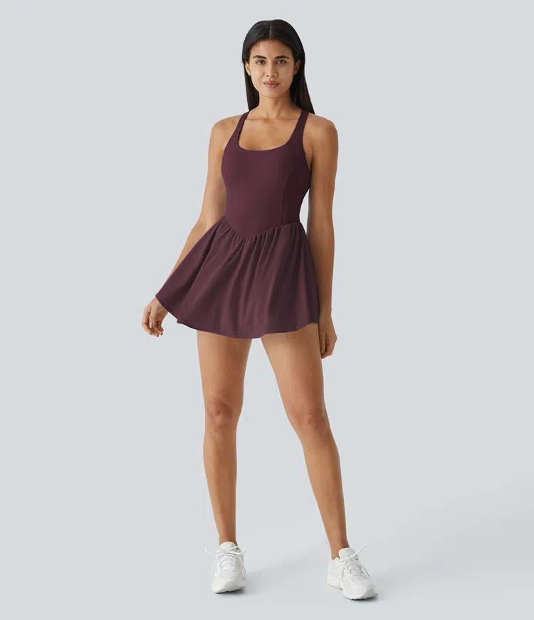 Breezeful™ Corset 2-in-1 Pocket Mini Quick Dry Flowy Pickleball Active Dress A-C Cups
