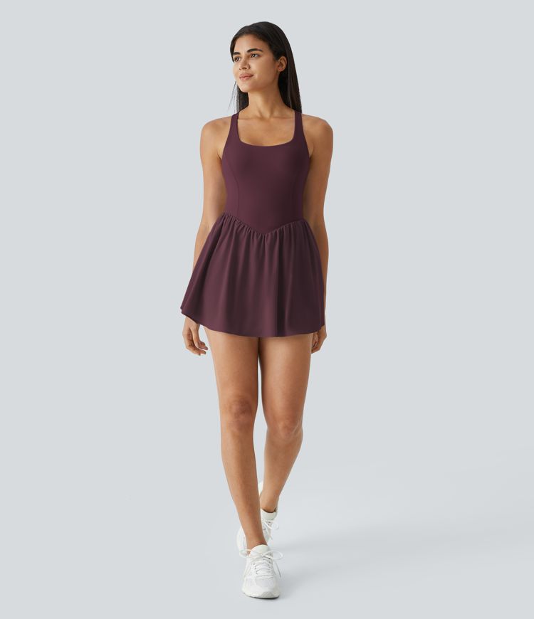 Breezeful™ Corset 2-in-1 Pocket Mini Quick Dry Flowy Pickleball Active Dress A-C Cups