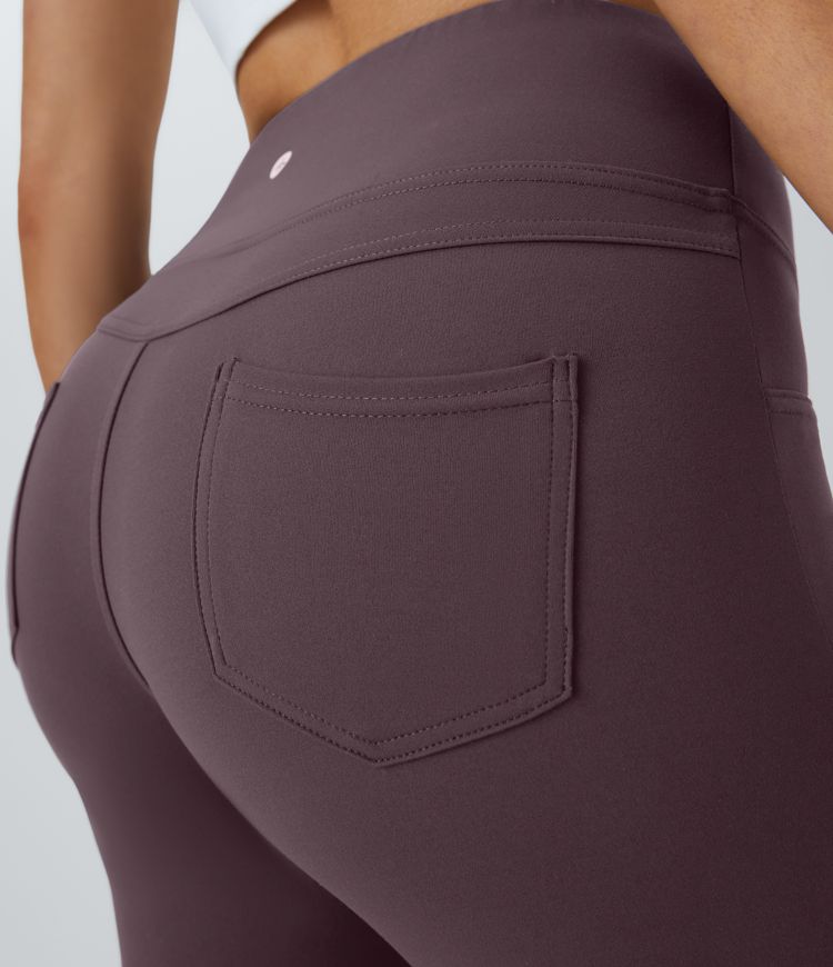 DayStretch High Waisted Pocket Flare Yoga Leggings