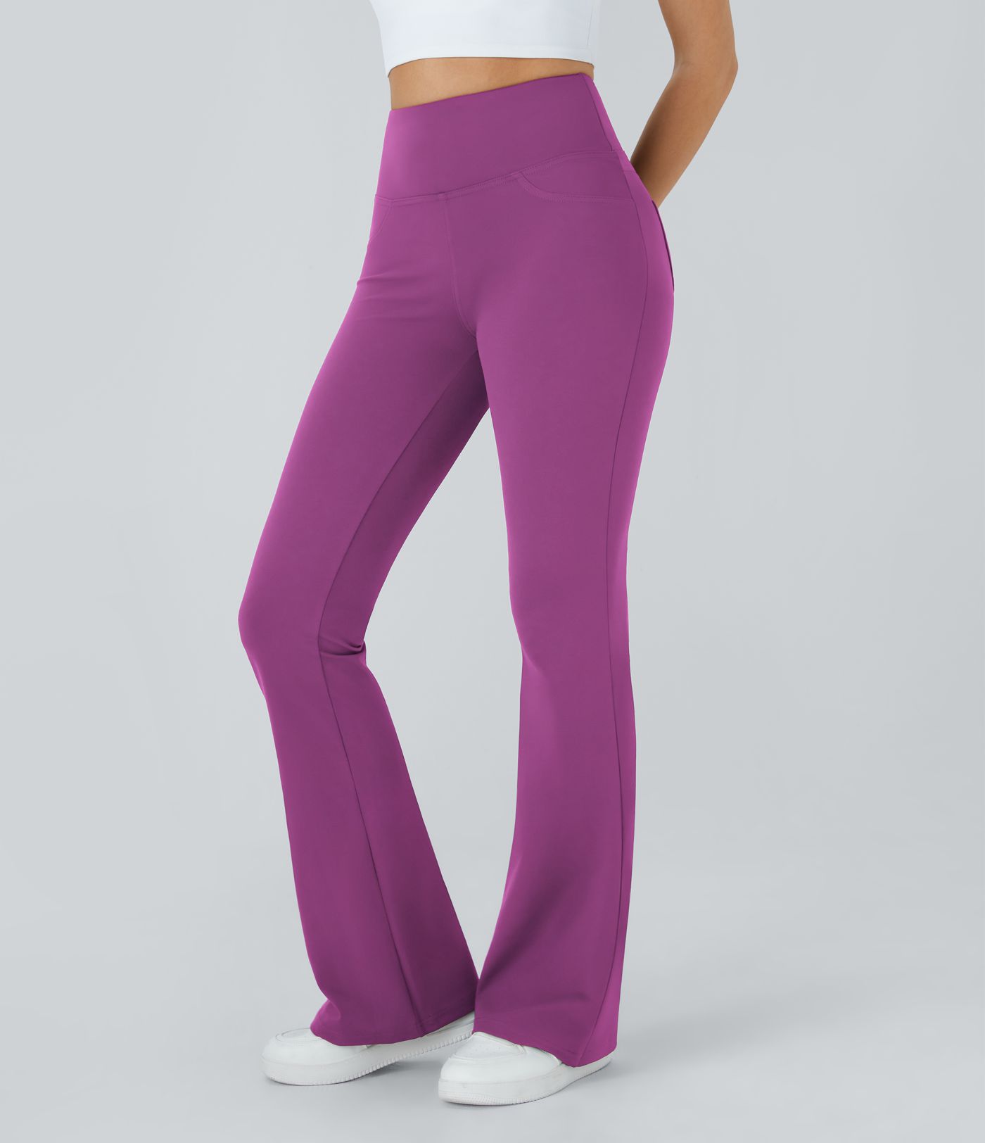 DayStretch High Waisted Pocket Flare Yoga Leggings