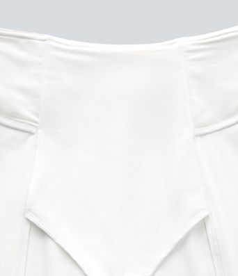 High Waisted Tummy Control Faux Leather Foil Print Stretchy Leggings