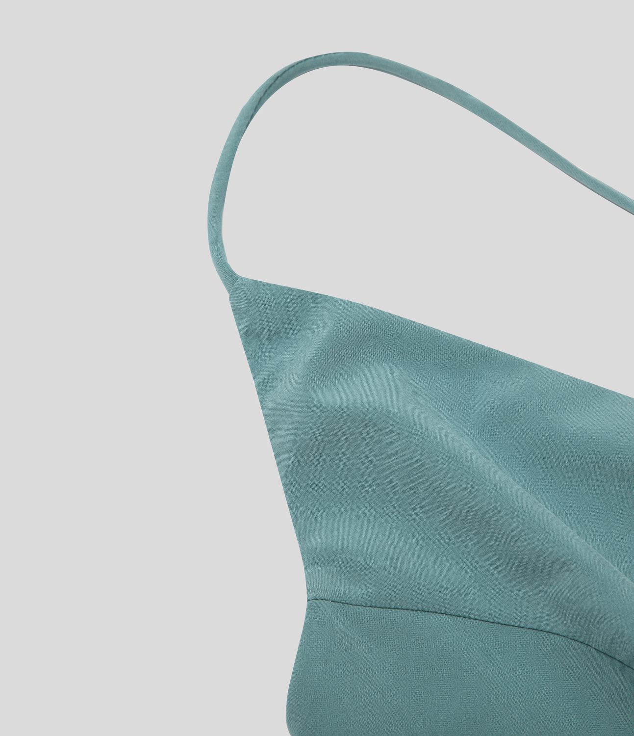 Breezeful™ cross-shaped lace-up side zipper ruffle split hem maxi quick dry casual dress