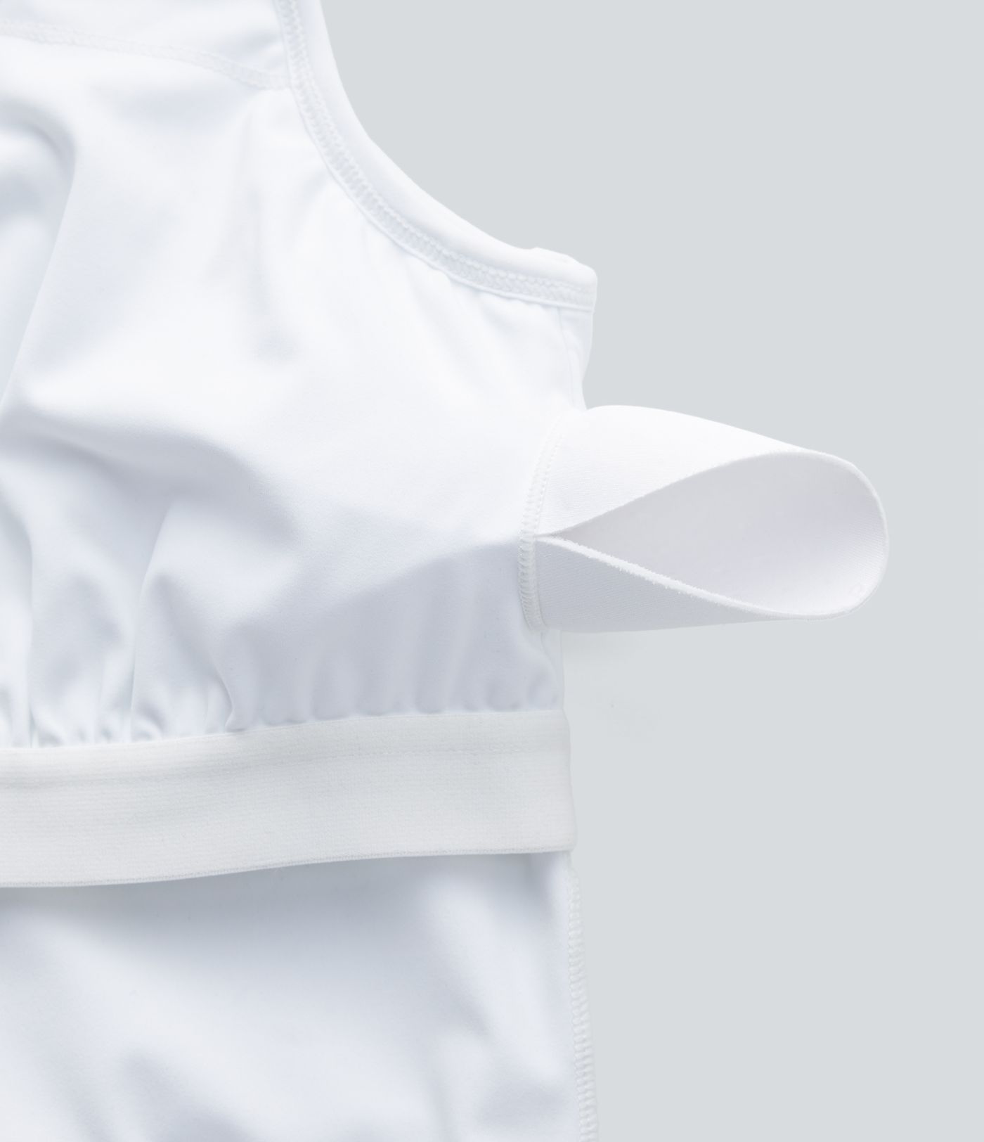 Breezeful™ Square Neck Layered Ruffle 2 Piece Pocket Micro Mini Quick Dry Dance Active Dress