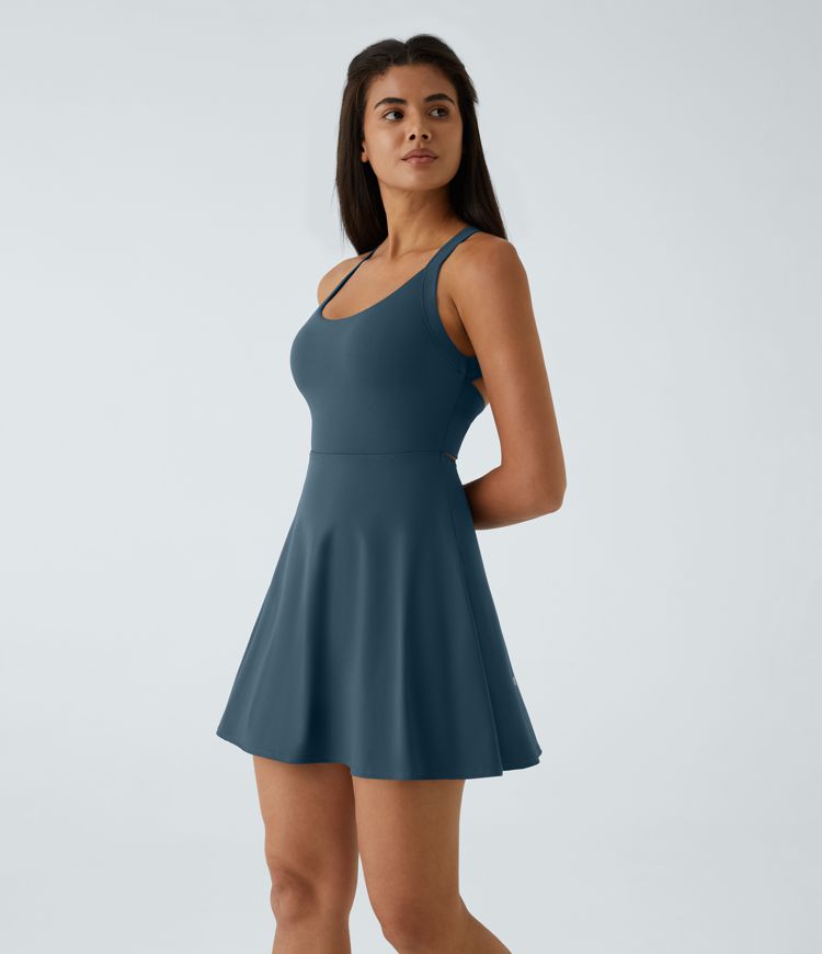 Flare Dance Active Dress-Longer Length-Easy Peezy Edition
