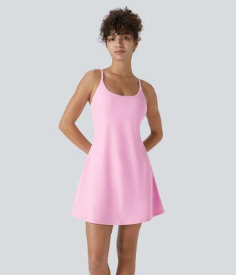 SoftlyZero™ Plush Backless Active Dress