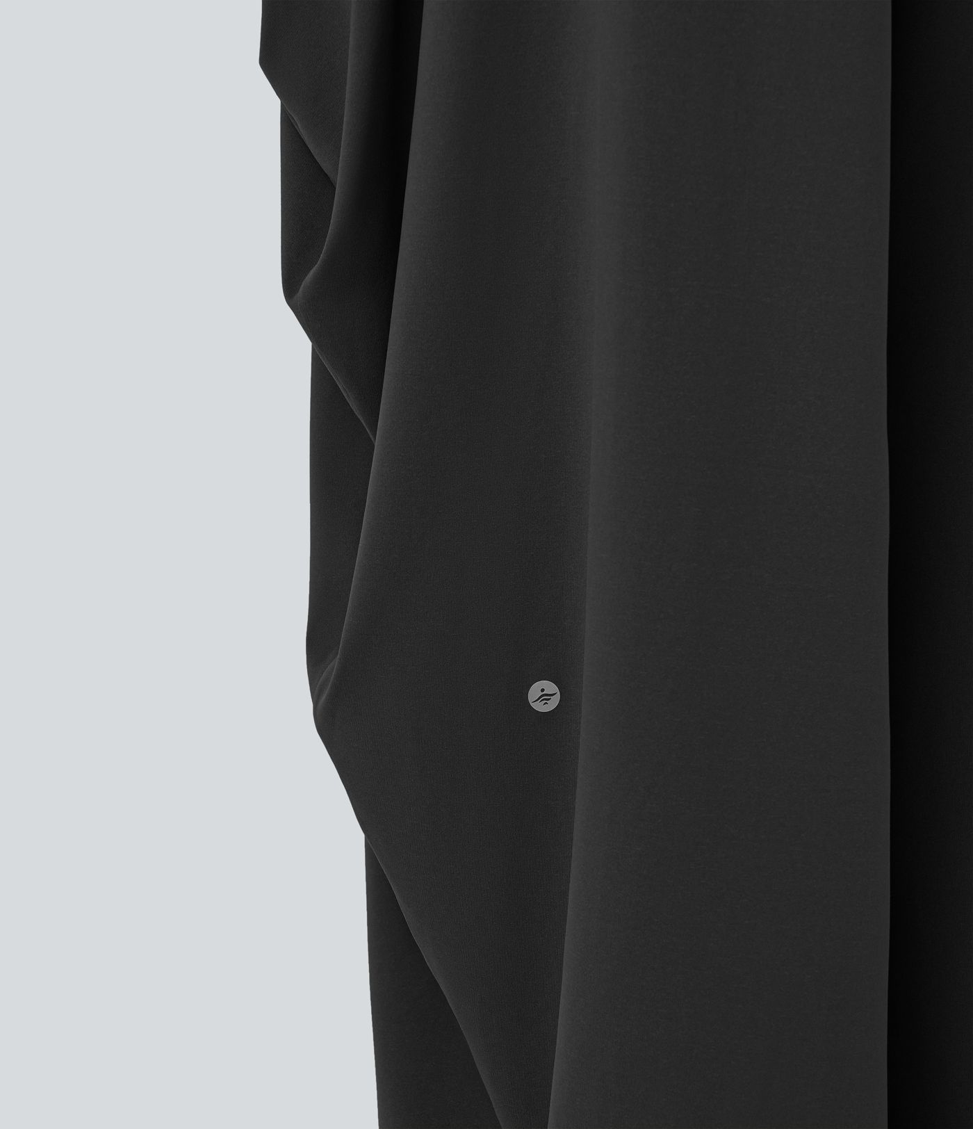 Pockets Draped Wide Leg Casual Jumpsuit