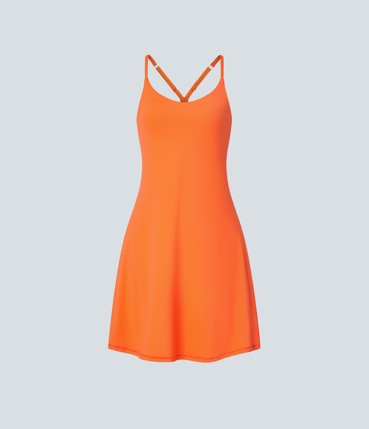 SoftlyZero™ Airy Cut Out 2-in-1 Pocket Cool Touch Longer Active Dress-UPF50+