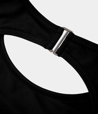Backless Buckle Tieback 2-in-1 Pocket Dance Active Dress