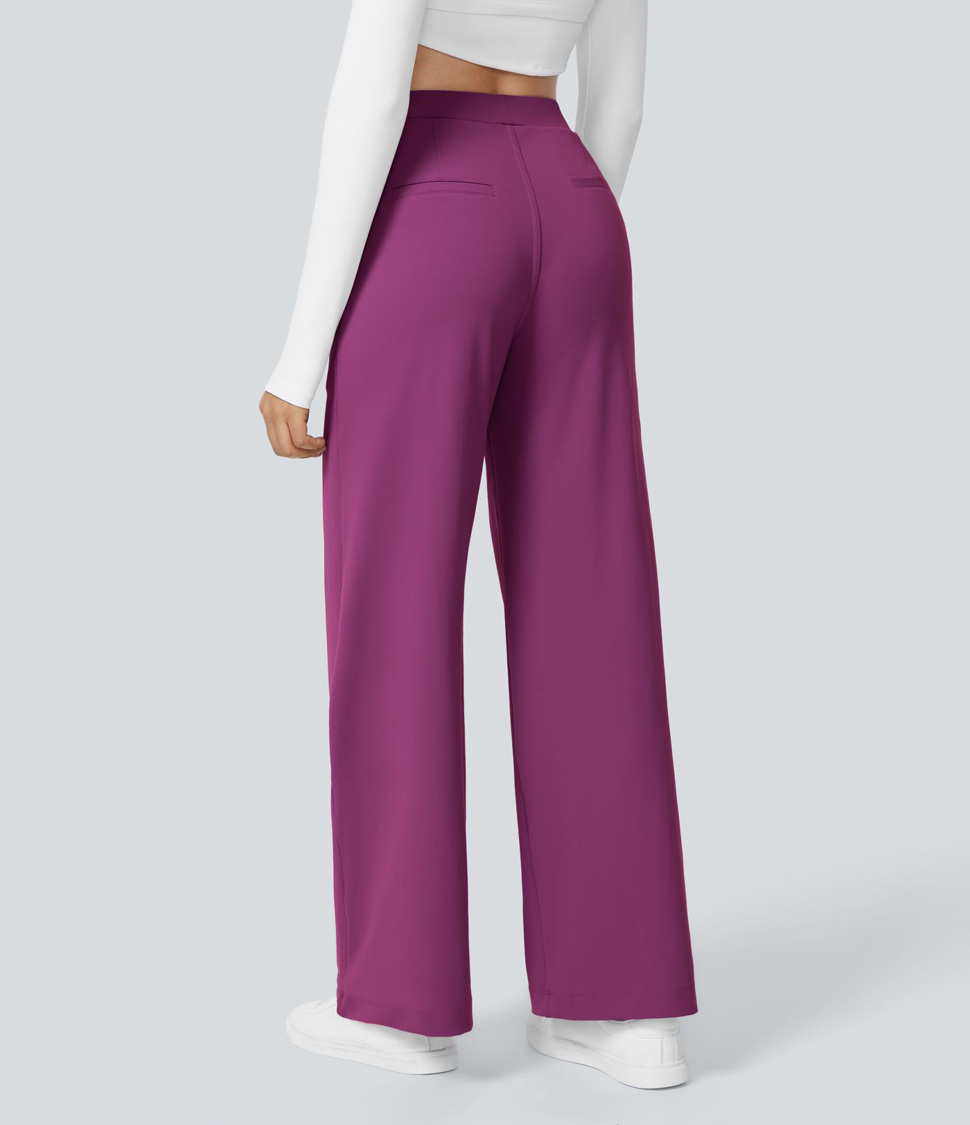 Halara Flex™ DayStretch High Waisted Pocket Straight Leg Work Pants