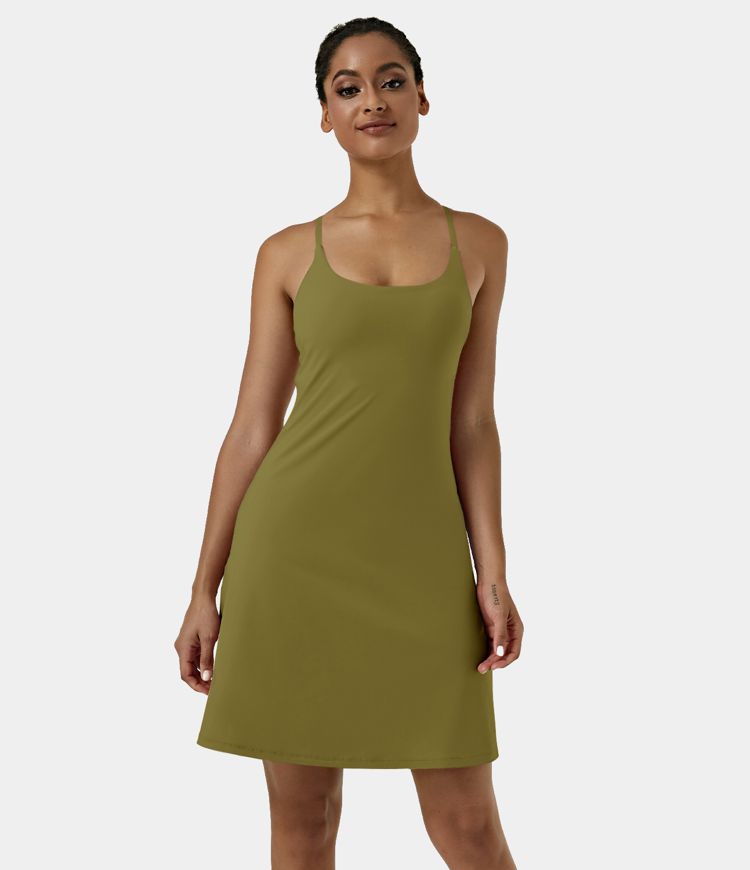 Everyday Softlyzero™ Airy rückenfreies 2-in-1-Aktivitätskleid – Euphoria Air – längeres Kleid und verstellbare Träger