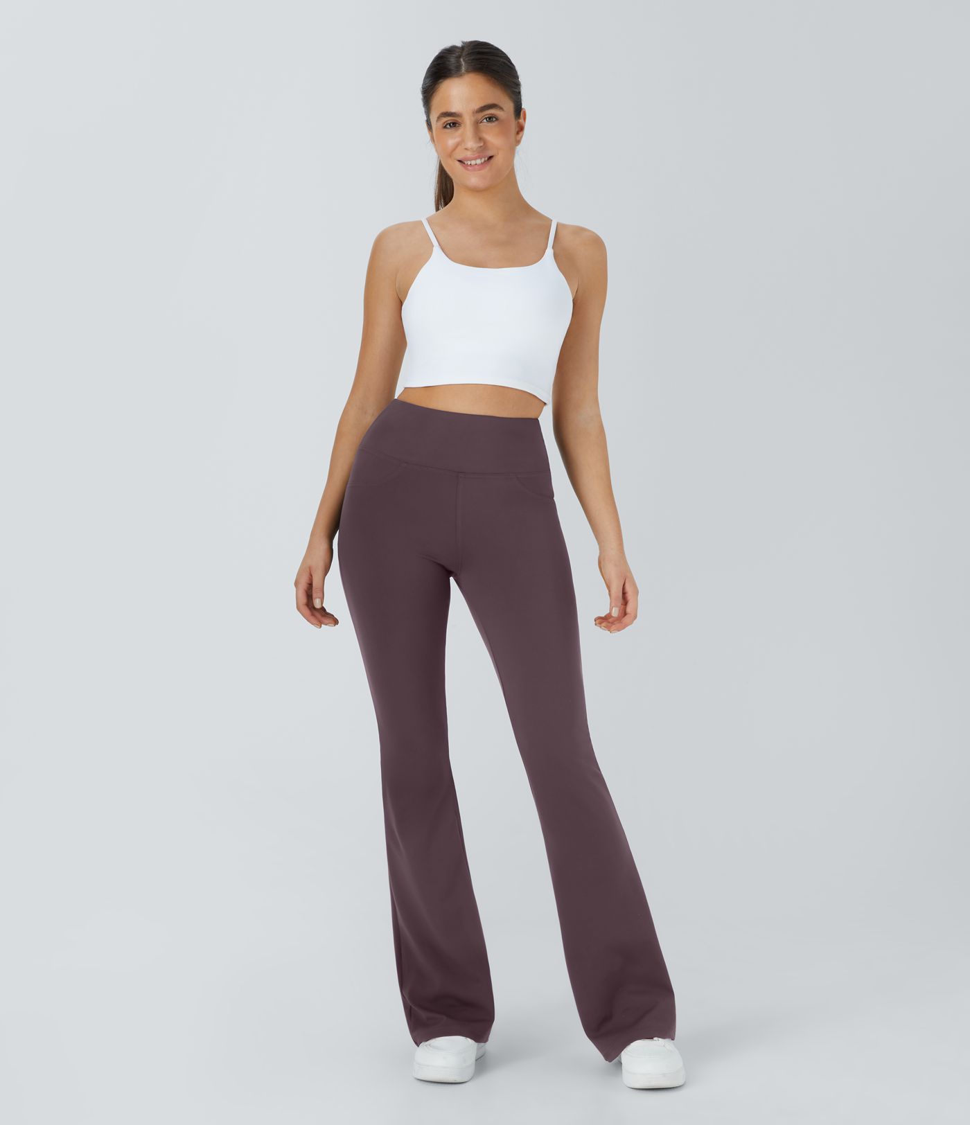 DayStretch High Waisted Pocket Flare Yoga Leggings
