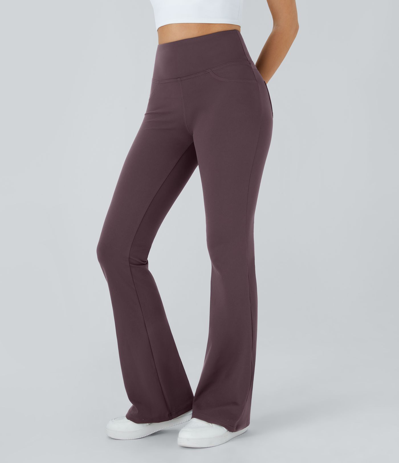 DayStretch High Waisted Pocket Flare Yoga Leggings