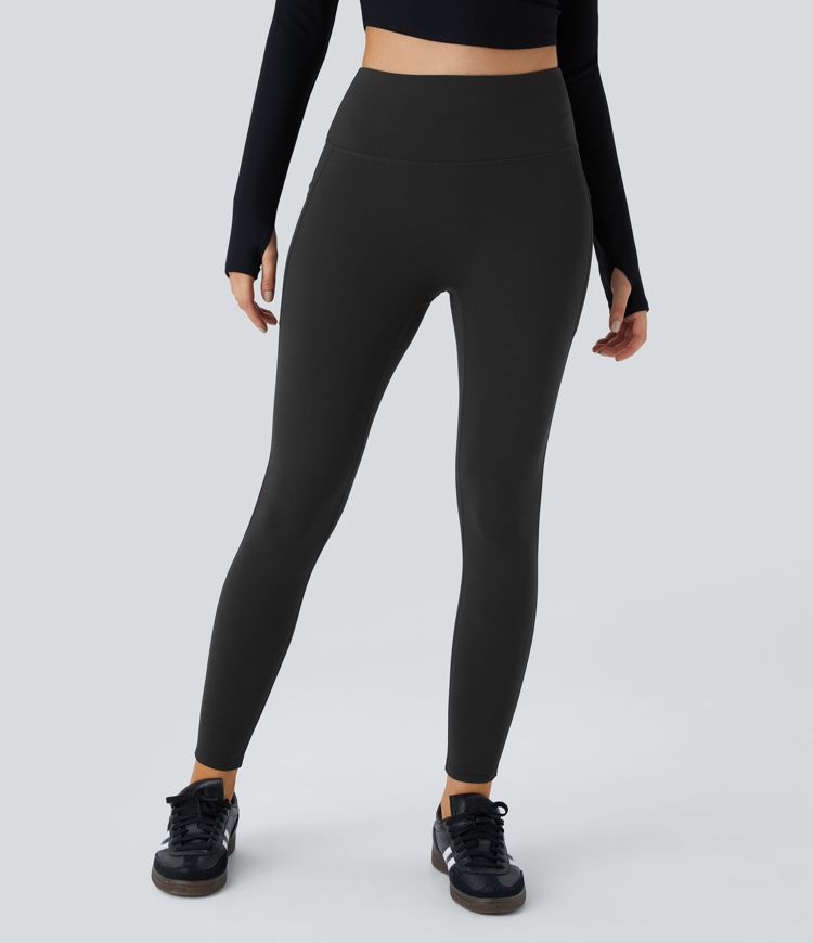 Patitoff™ 2.0 йога легинси с висока талия, устойчиви на косми от домашни любимци, със страничен джоб