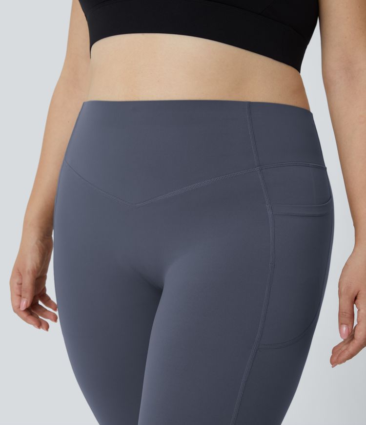 Halara UltraSculpt™ High Waisted Scrunch Butt Lifting Tummy Control Pocket Shaping Training Plus Size Leggings