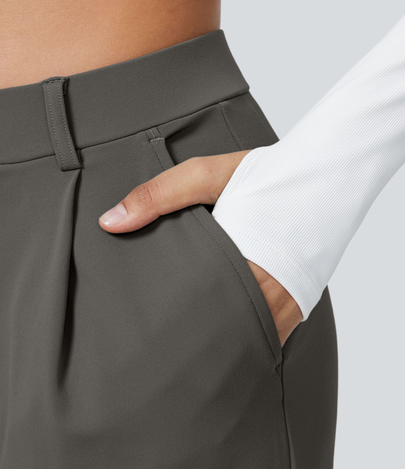 Halara Flex™ DayStretch High Waisted Pocket Straight Leg Work Pants