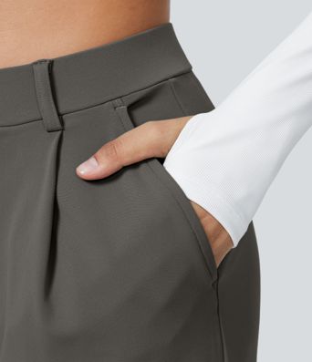 Halara Flex™ DayStretch High Waisted Pocket Straight Leg Work Pants