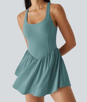 Breezeful™ Corset 2-in-1 Pocket Mini Quick Dry Flowy Pickleball Active Dress