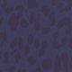 Dark Blue Leopard Print